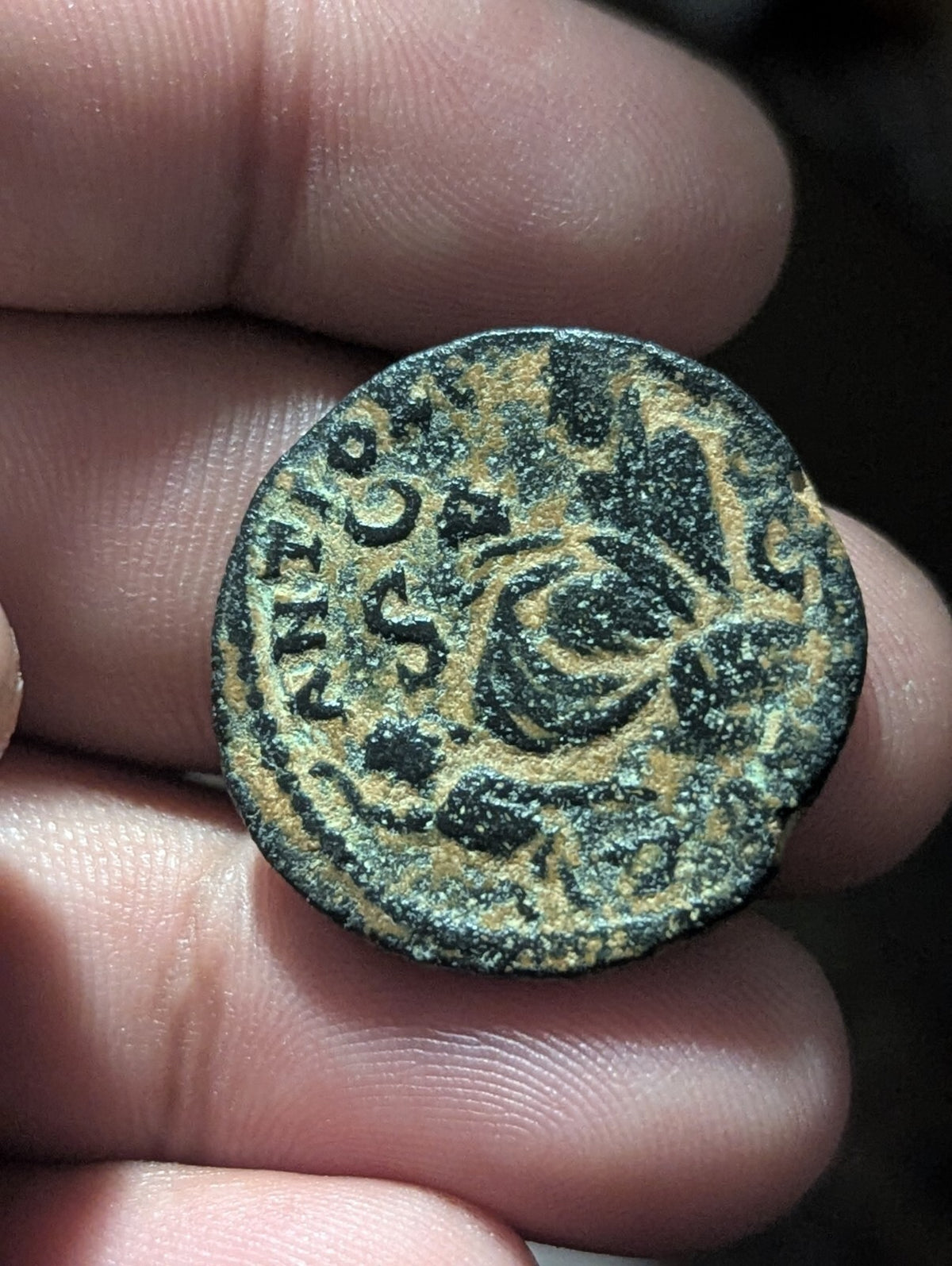 Edessa, Mesopotamia. BMC 58. Elagabalus, AE 24.