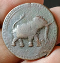 #T5# India TIPU SULTAN  silver Copper Paisa Nice grade patan MINT 10gm