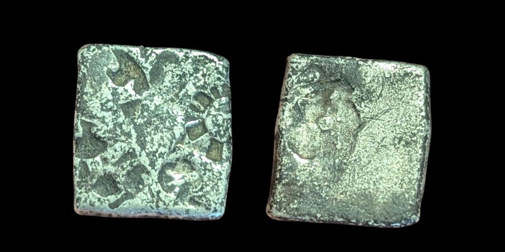 India ⭐ INDUS Valley Mayuriyan Punch ⭐ silver Coin 300 BC.'.