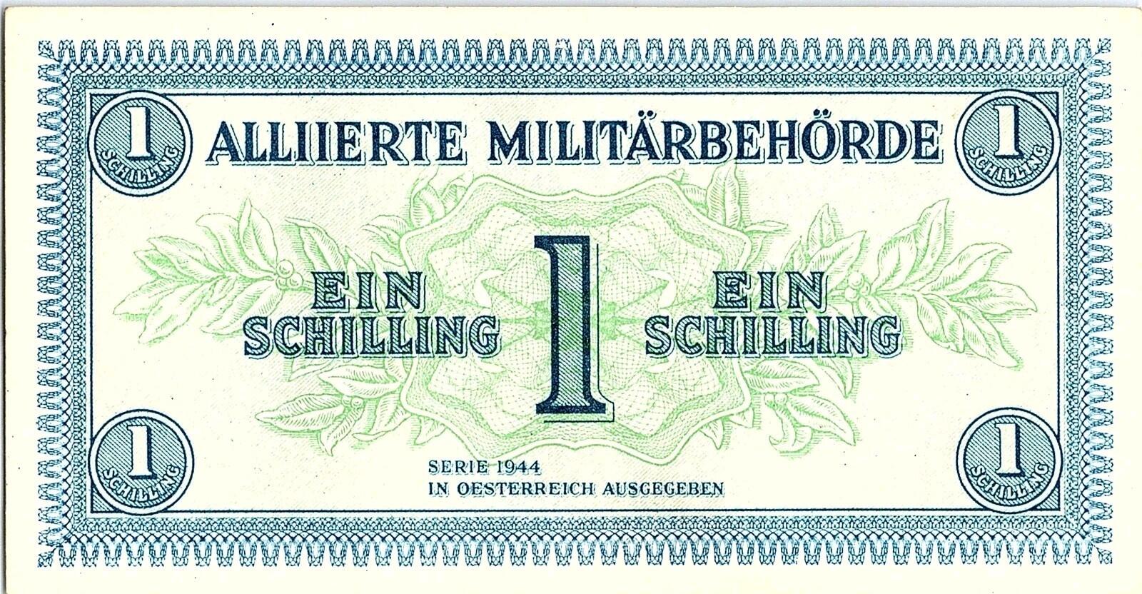 Austria 1 Schilling 1944 Better Grade