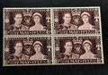 TANGIER , GREAT BRITIAN , CORONATION , 1937 , STAMP  4 Stamp Block