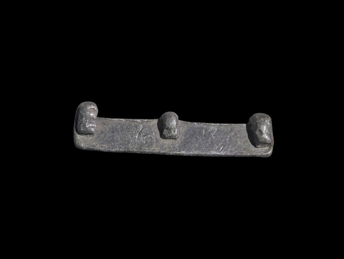 Palembang Sumatra Indonésie pirogue en étain Péninsule malaise bateau en étain Monnaie des années 1100-1700