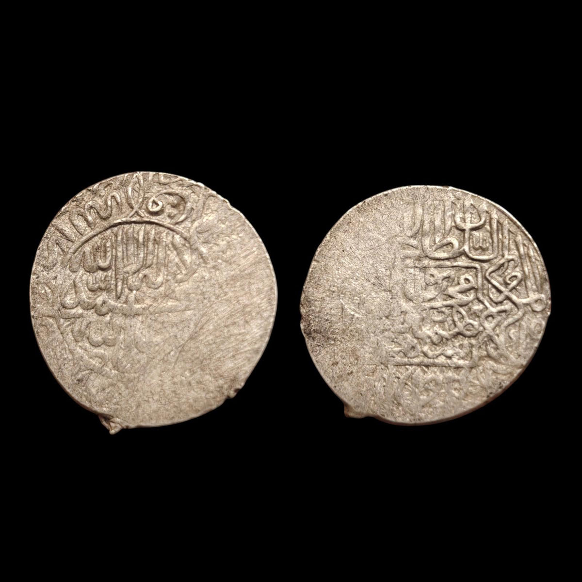 莫卧儿：胡马雍，1530-1556年，坎大哈银沙鲁基，无日期，A-G2464!