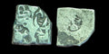 India ⭐ INDUS Valley Mayuriyan Punch ⭐ silver Coin 300 BC