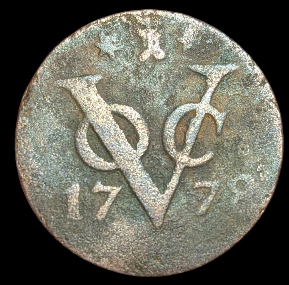 Dutch Netherlands Colonial Voc Duit 1778 ZeeLand New York Penny Coin