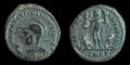 LICINIUS II Ancient Roman Coin w JUPITER ZEUS VICTORY EAGLE