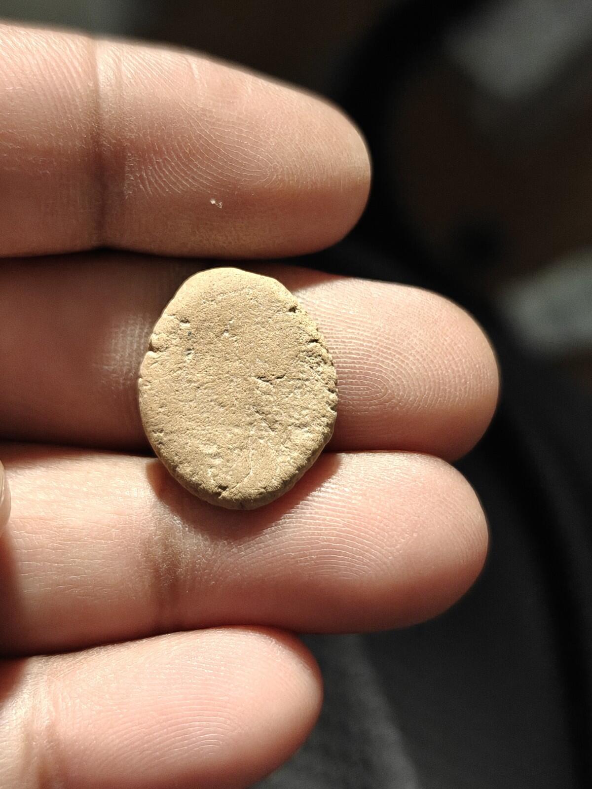 Ancient Greek Roman Circa 1st-3rd centuries AD Terracotta Clay Bullae Tessera