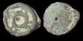 Pre Islamic Central East Sogdian Cash small bronze cash, Tukhus Cash