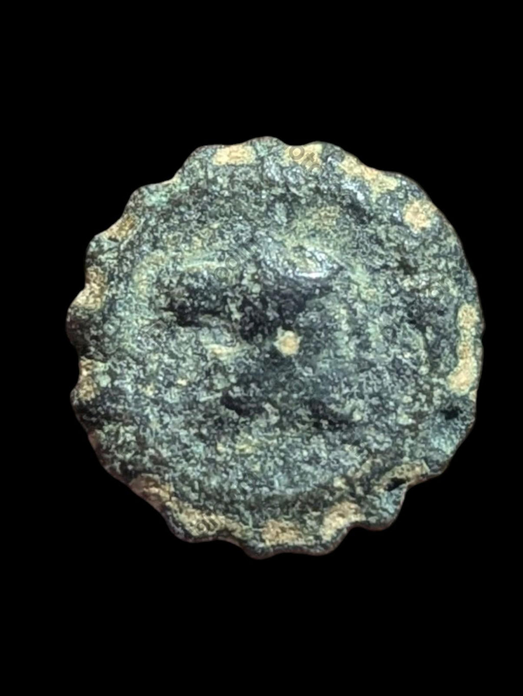 Ancient Greek Bronze Coin Antioch 162-150 BC Demetrios I Soter ELEPHANT HORSE.