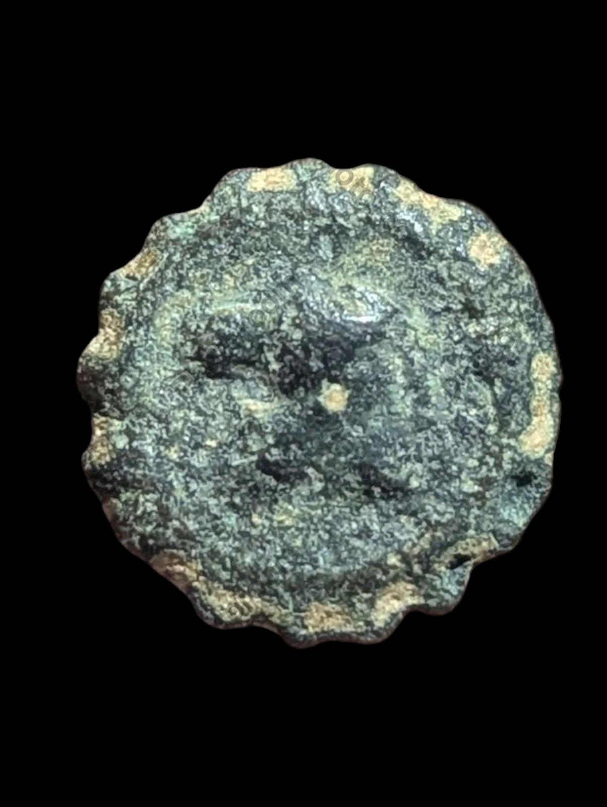 Ancient Greek Bronze Coin Antioch 162-150 BC Demetrios I Soter ELEPHANT HORSE.