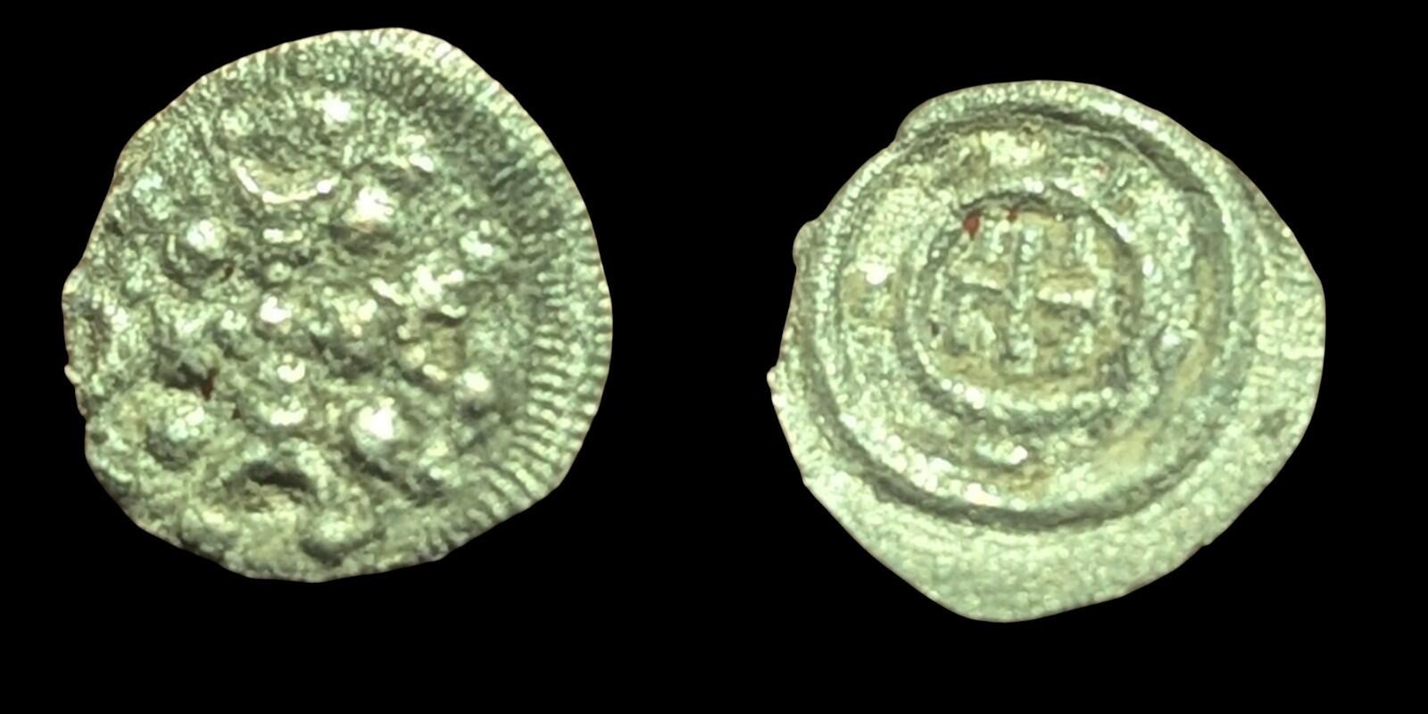 Arpad Dynasty; Béla II of Hungary. 1131-1141; AR Denar; 11-12mm; 0,2gr Very Rare