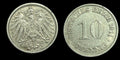 1911 J Germany - Empire 10 A Pfennig KM# 12