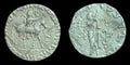 Ancient Indo-Scythian Kingdom Azes II AR Tetradrachm Silver Coin