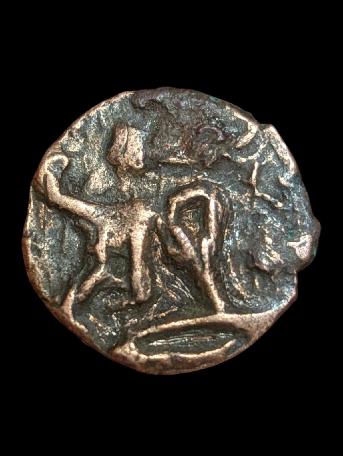 Bactriane post-Kushan Nomades Jouan-jouan imitation de Kanishka (v. 152-192 ap. J.-C.)