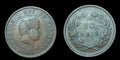 1891 PORTUGAL King Antique VINTAGE 20 Reis Portuguese Coin Rare