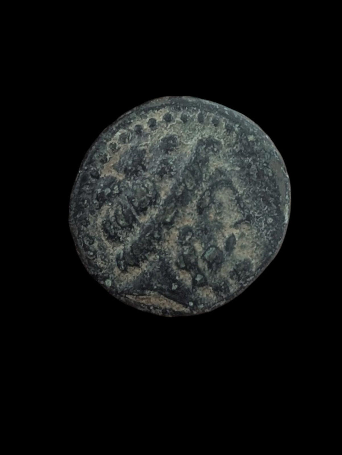 古希腊青铜币 Æ 137-51 BC，腓尼基，阿拉多斯青铜币 SNG-Cop:36 44!