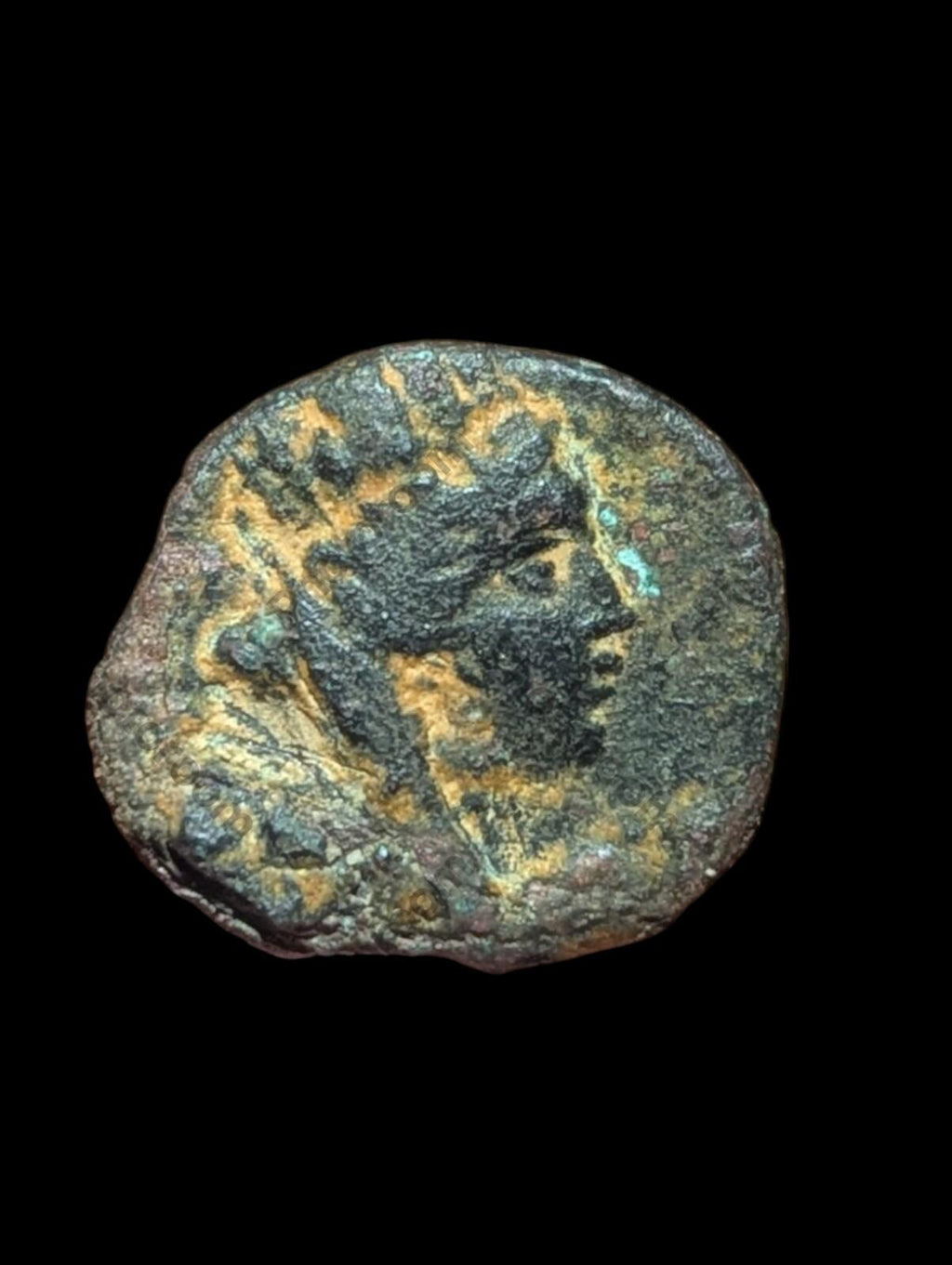 Antioch, Roman Civic Coinage, 59 - 60 A.D., Reign of Nero Tyche & Burning Alter.