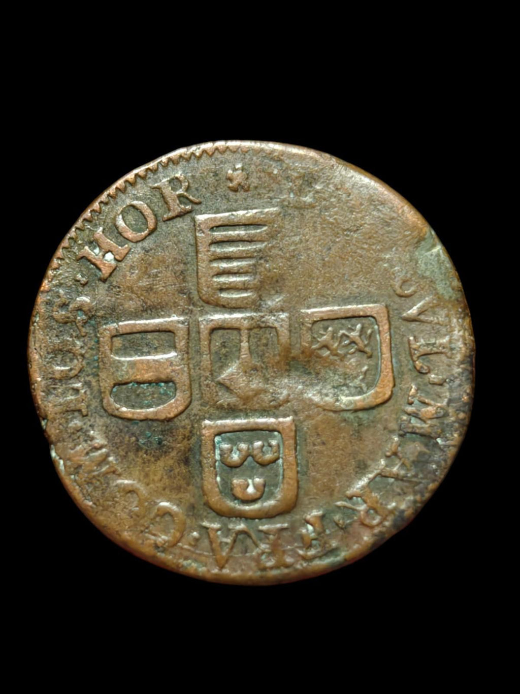1692 Liège - Belgique Un Liard - Jean Louis d’Elderen 1er type