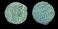Ancienne monnaie romaine. Divus Constantin Ier 337 apr. J.-C. Follis Æ 15 mm.
