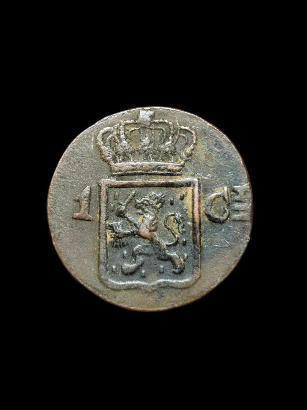 NETHERLANDS INDIES 1839 J 1 CENT