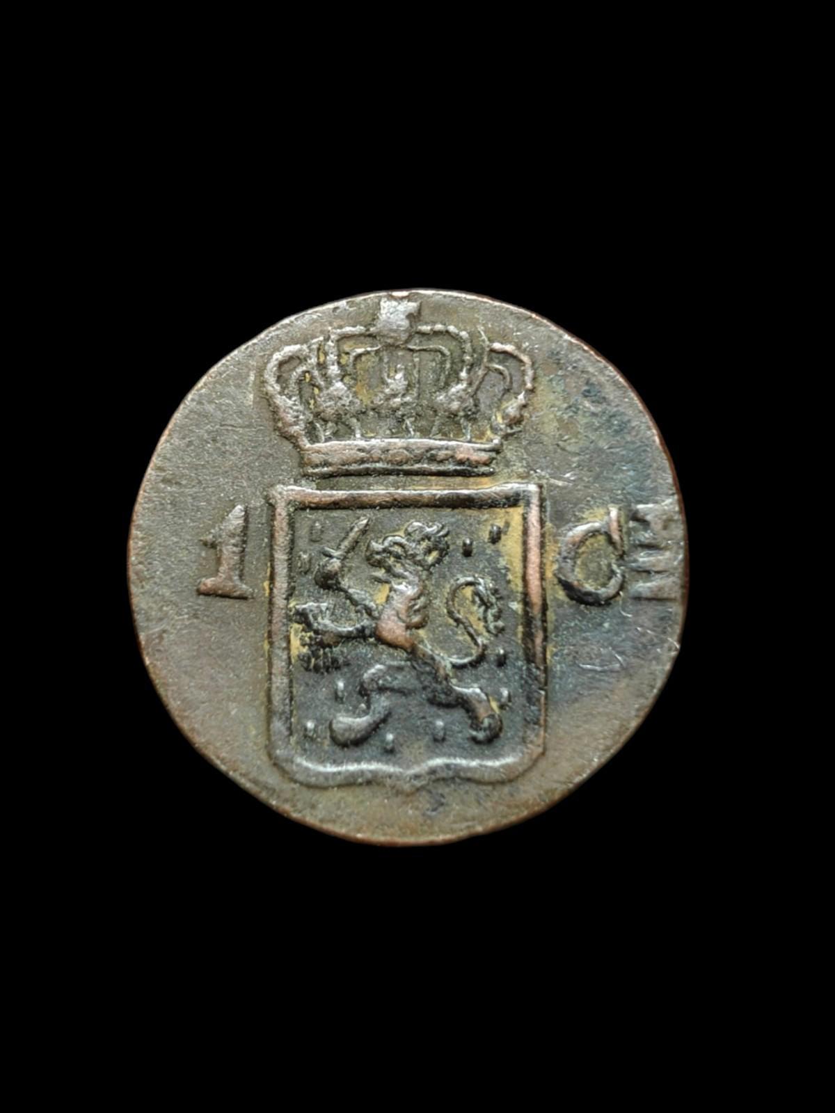 NETHERLANDS INDIES 1839 J 1 CENT