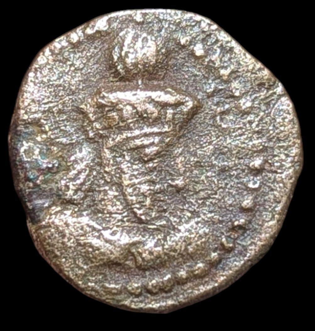 Baktria Kushano-Sasanians Kushanshah II Peroz III 270-300 AE Unit Siva