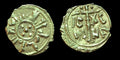 Italy, Sicily. Messina. Gold Tari Guglielmo I (0.8 Grms) Rare Five Pallet