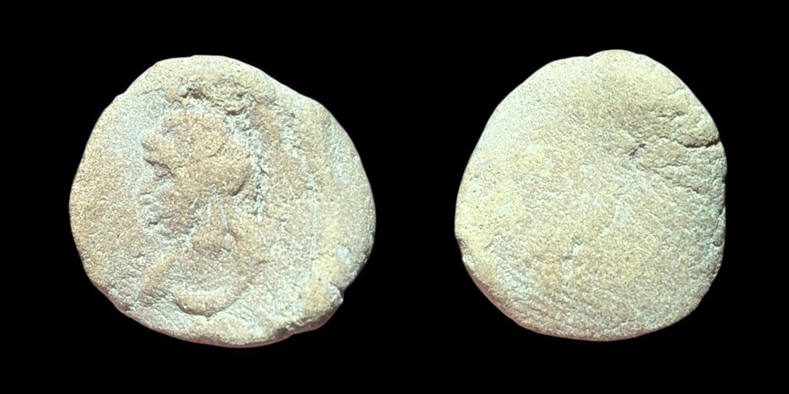 Ancient Greek / Roman Circa 1st-3rd centuries AD. Terracotta token#*_