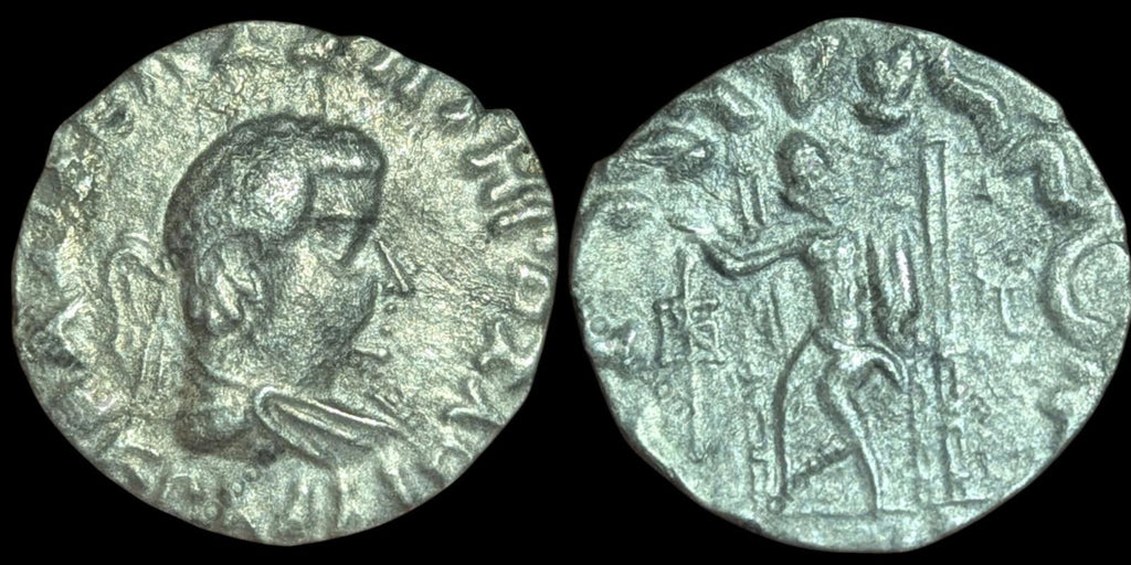 BACTRIANE, Royaume indo-grec. Hermaios Soter. Circa 105-90 av. J.-C. Tétradrachme en AR