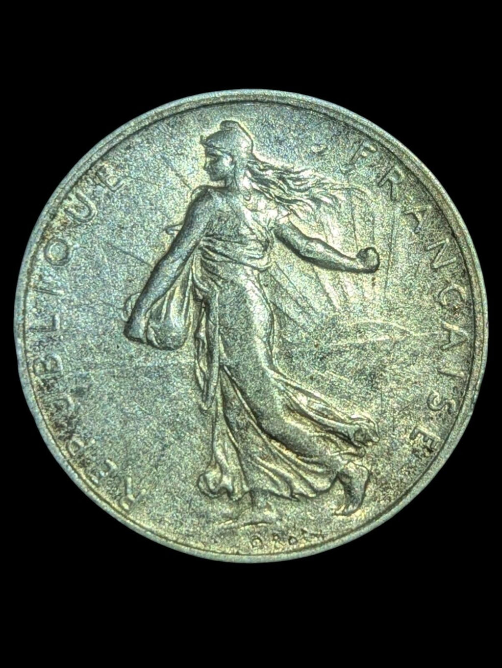 1916 France 2 Francs KM# 845.1 Circulated Coin