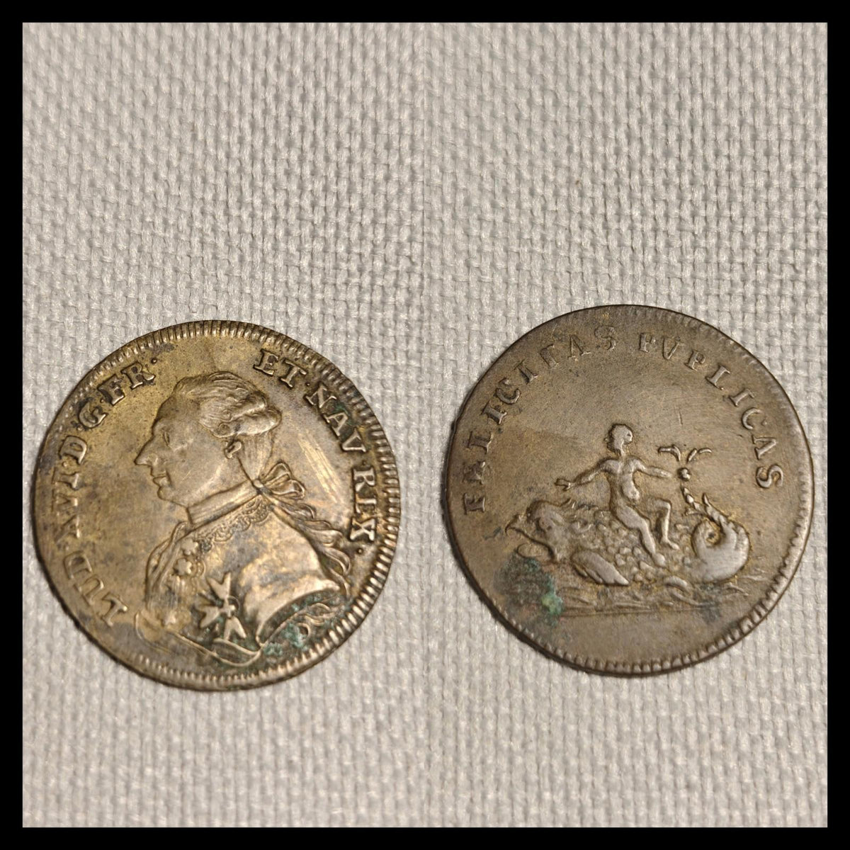 Ville libre de Nuremberg, France, Jeton, Louis XVI, Le Dauphin Louis XVII,