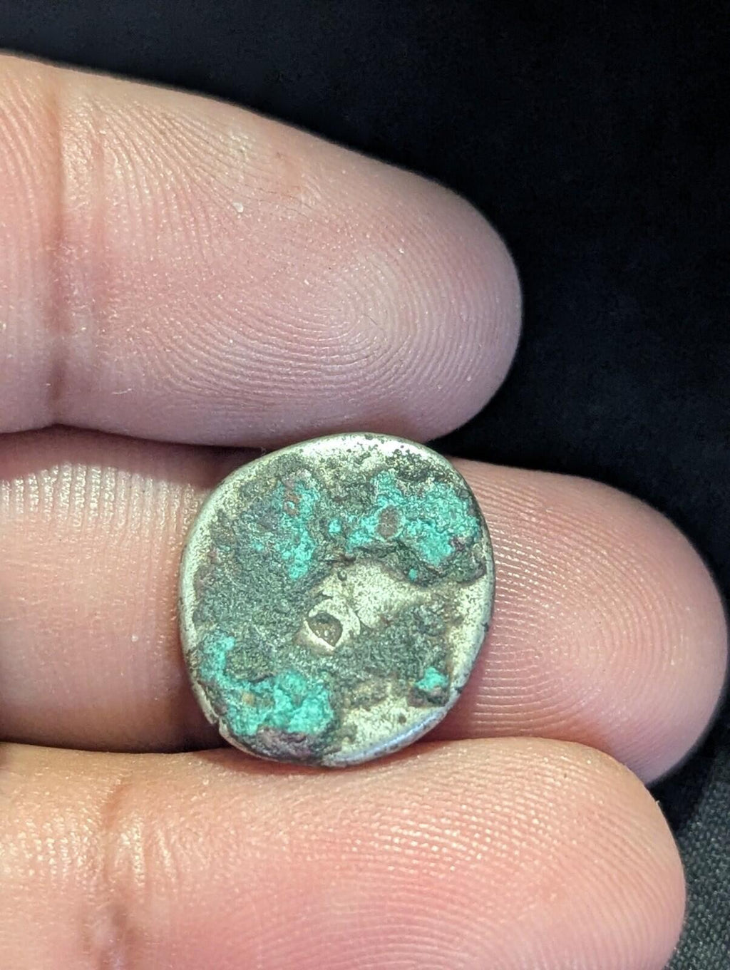 India ⭐ INDUS Valley Mayuriyan Punch ⭐ silver Coin 300 BC