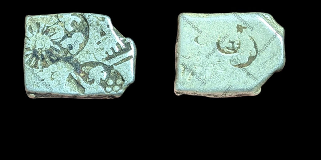 UFO & Alien? INDUS VALLEY CIVILIZATION Magadh Maha Janapada Punch Coin 300BC