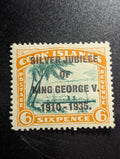 Niue KGV 1935 6d Silver Jubilee ‘Narrow N in King’ MINT - CAT $25