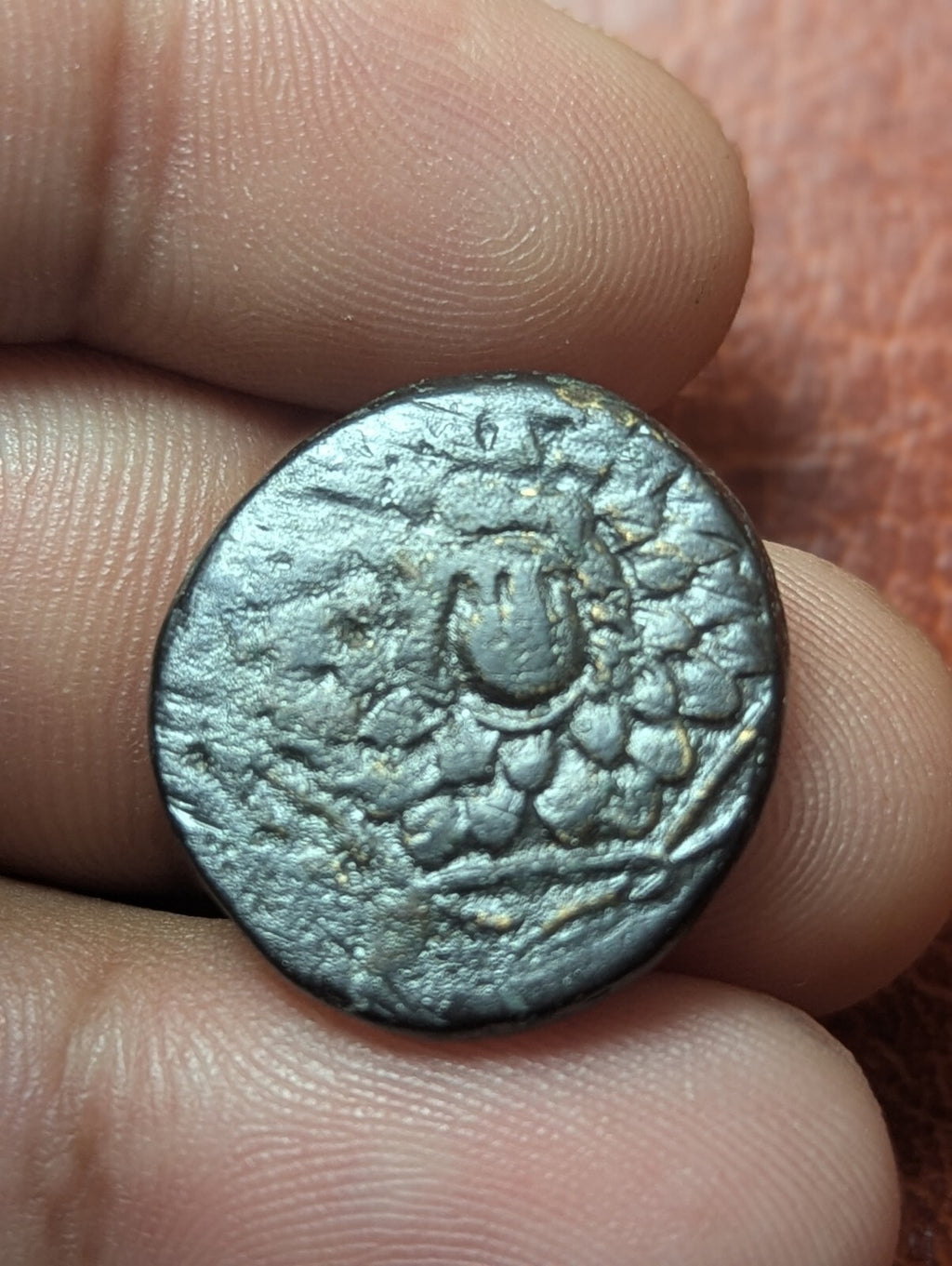 Greek Bronze Coin - Amisos Pontos 120-63 BC - Mithradates VI Eupator AEGIS Nike*