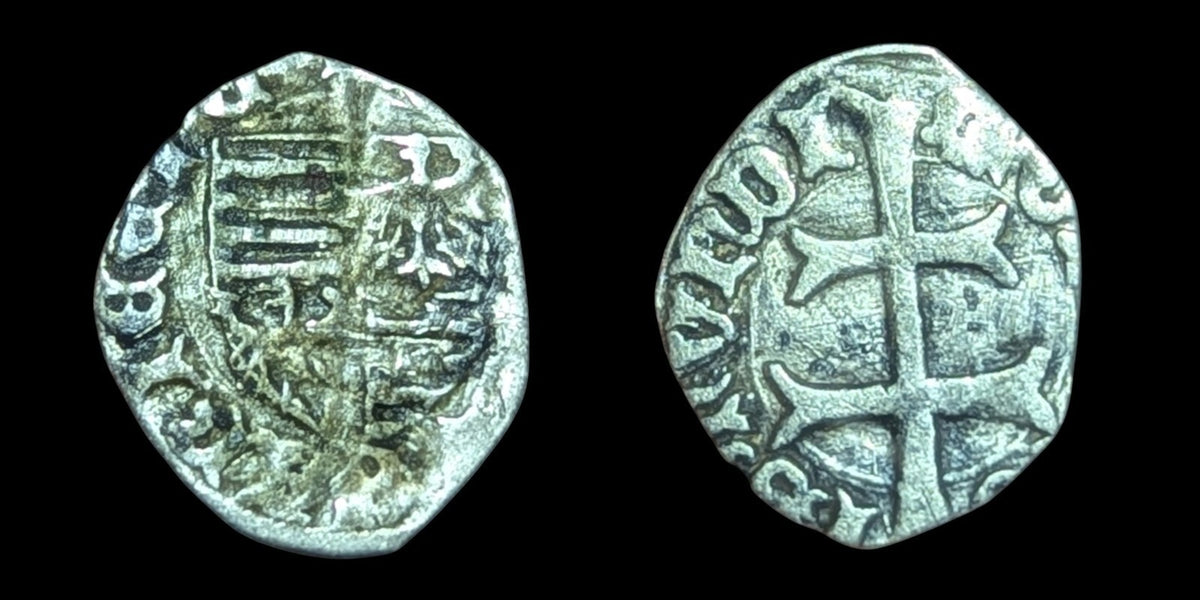 Hungary. Sigismund of Luxembourg 1387-1437 Holy Roman Emperor Silver Denar