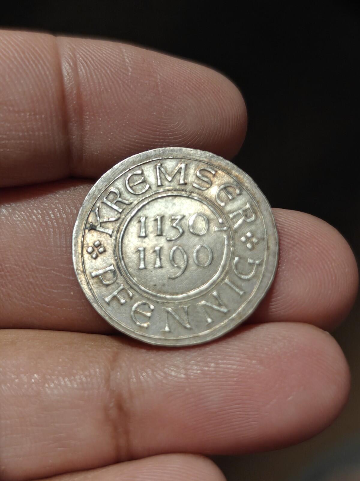 Kremser Pfennig 1130-1190 Restrike 1971