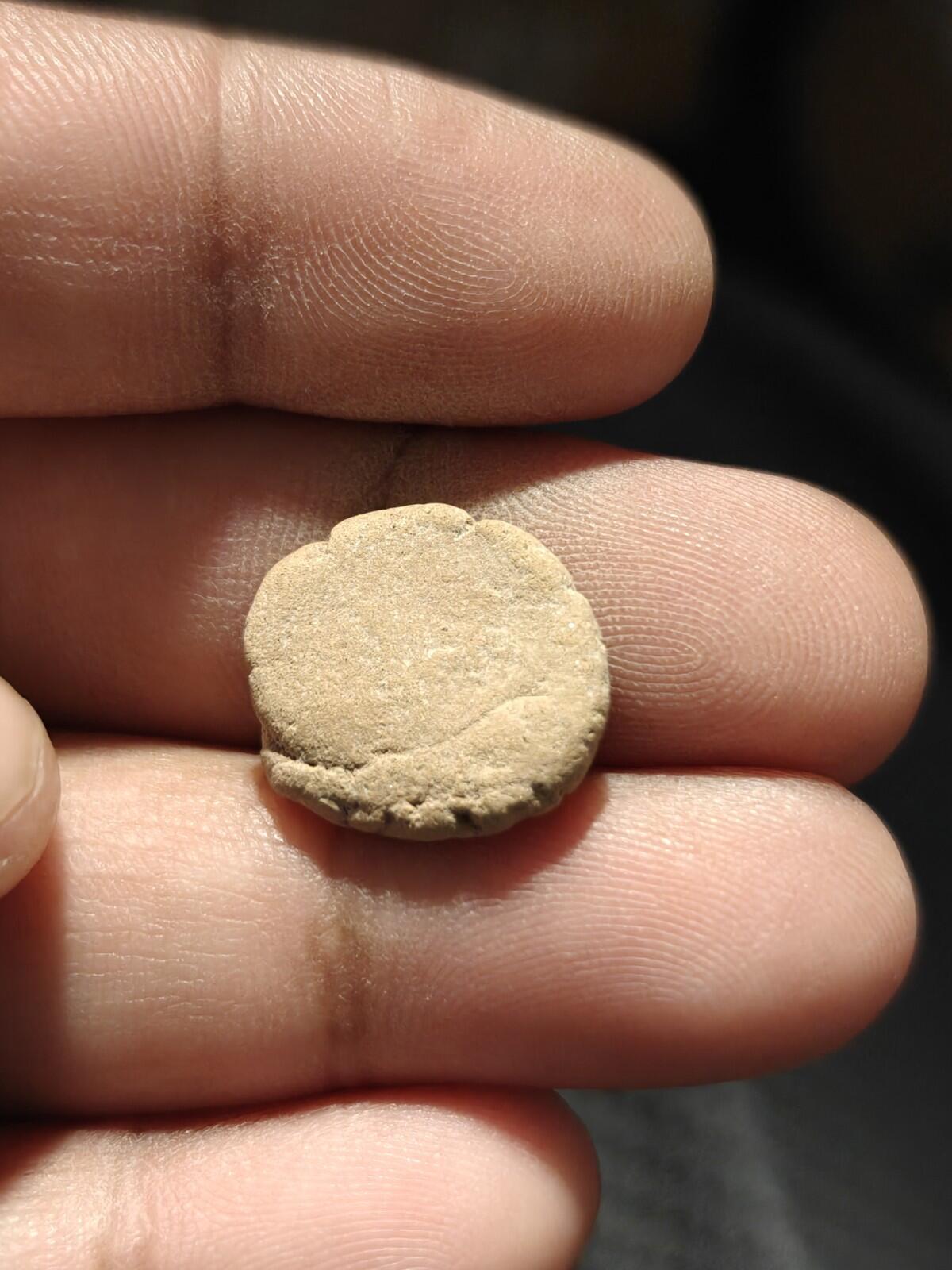 Ancient Greek Roman Circa 1st-3rd centuries AD Terracotta Clay Bullae Tessera