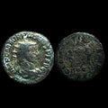 Probus Empereur romain CLEMENTIA TEMP π XXI Antoninien en bronze argenté