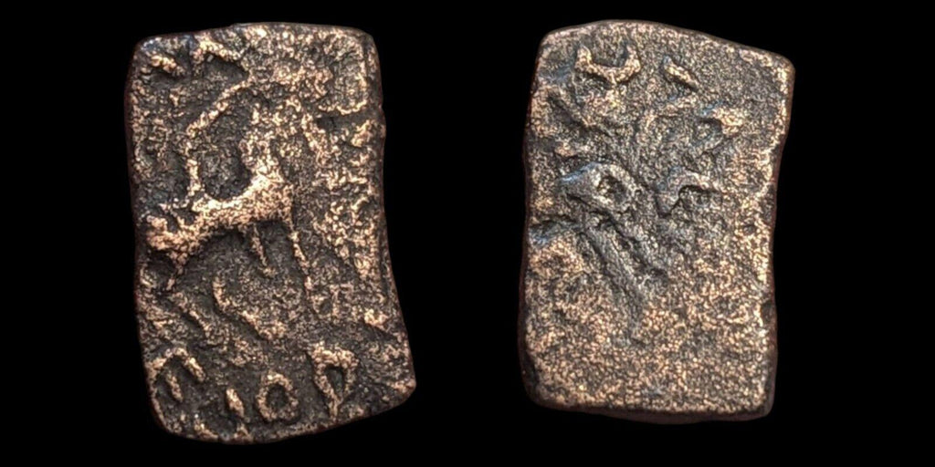 INDO-SCYTHES, Satrapes du Nord. Mujatria, vers 1-20 après J.-C. AE