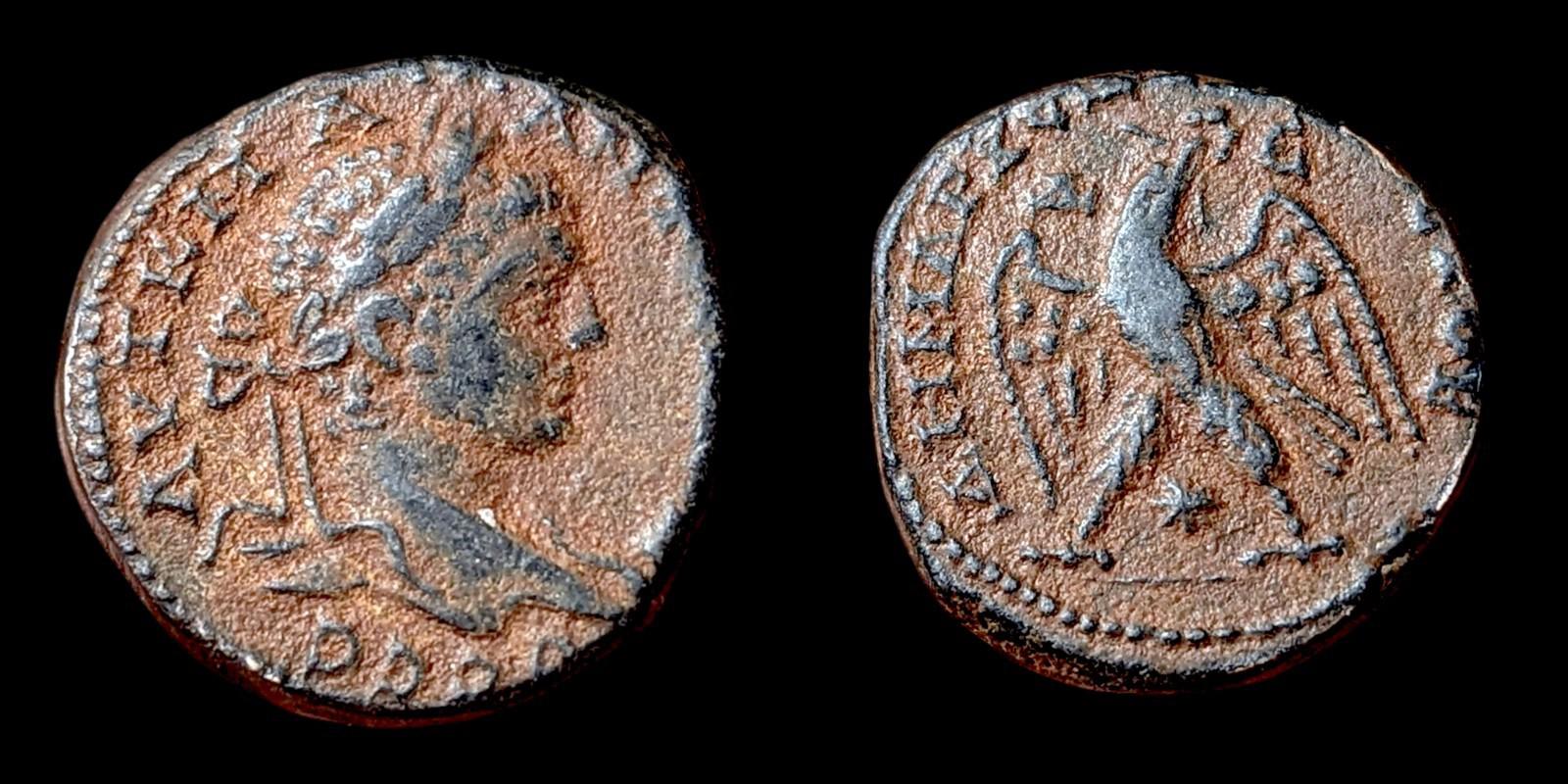 Seleucis and Pieria. Antioch. Elagabalus Roman tetradrachm Antioch mint 12.9 G