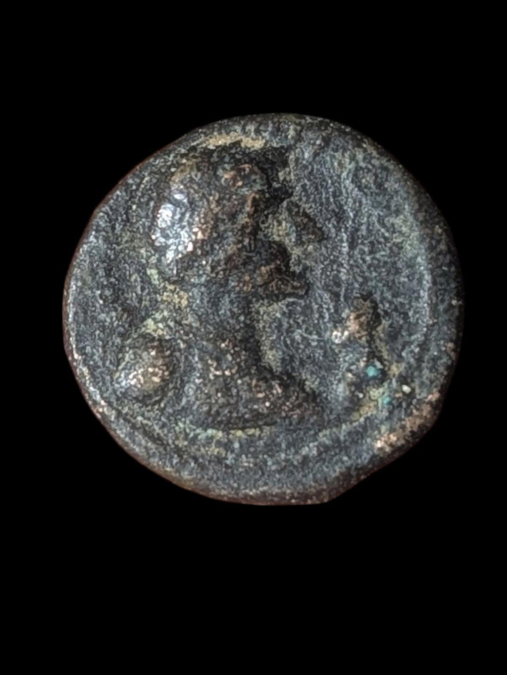 Vima Takto (Soter Megas). Vers 80-100 ap. J.-C. Æ 1/4 Unité Rare