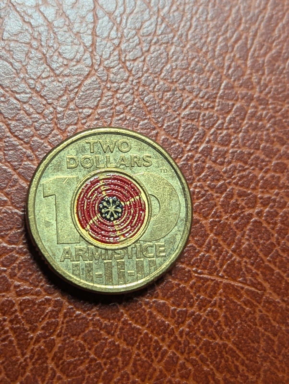 Australie 2018 Aluminium-Bronze 2 Dollars. Armistice. Elizabeth II. KM# 3534