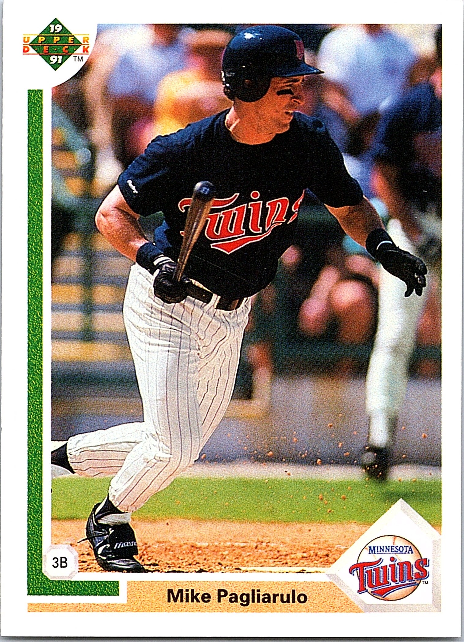 1991 Upper Deck #709b Mike Pagliarulo