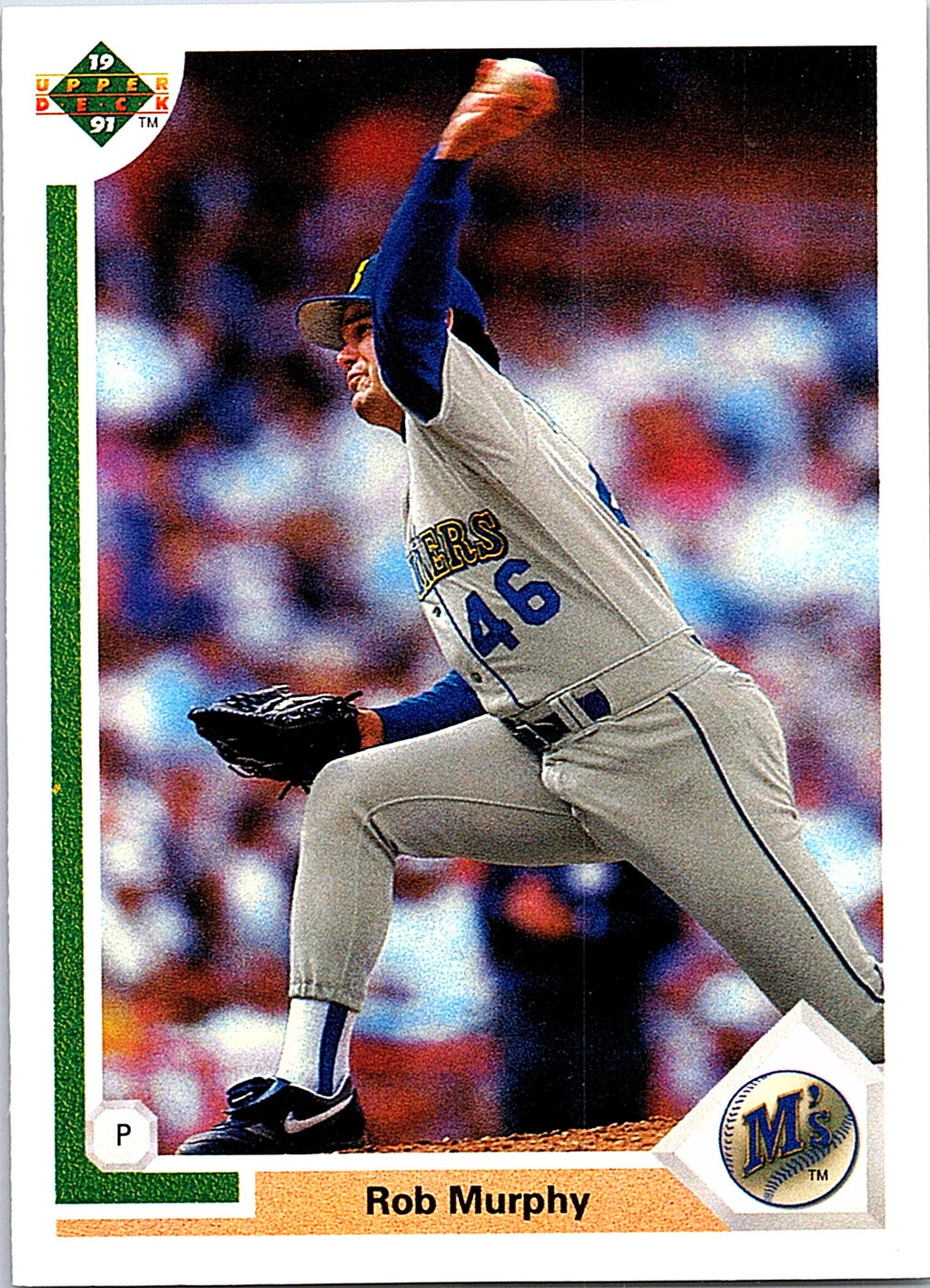 1991 Upper Deck #707b Rob Murphy