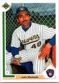 1991 Upper Deck #716b Julio Machado