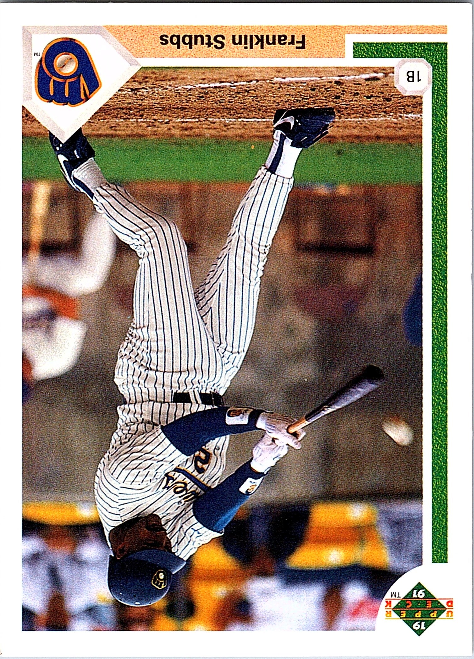 1991 Upper Deck #718 Franklin Stubbs