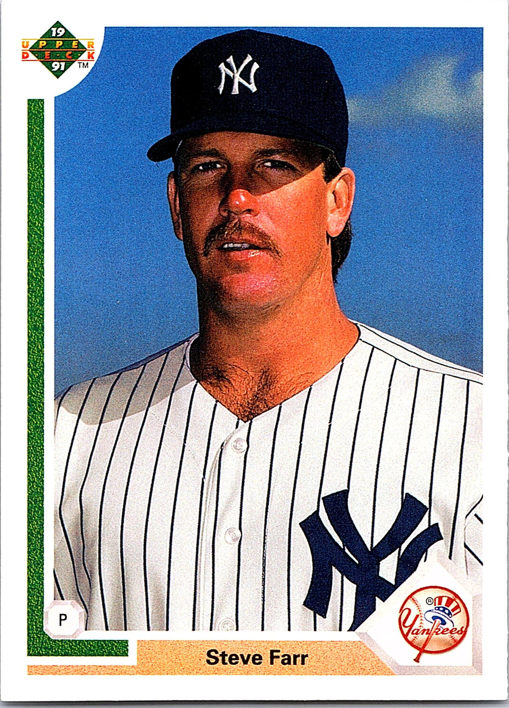 1991 Upper Deck #717b Steve Farr