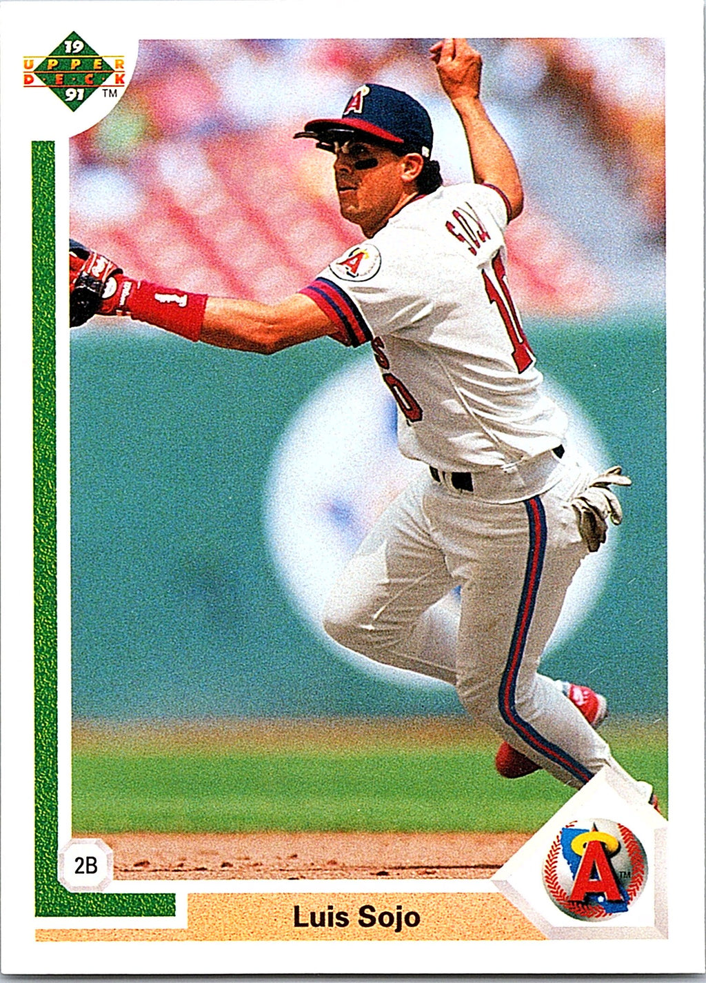 1991 Upper Deck #714b Luis Sojo