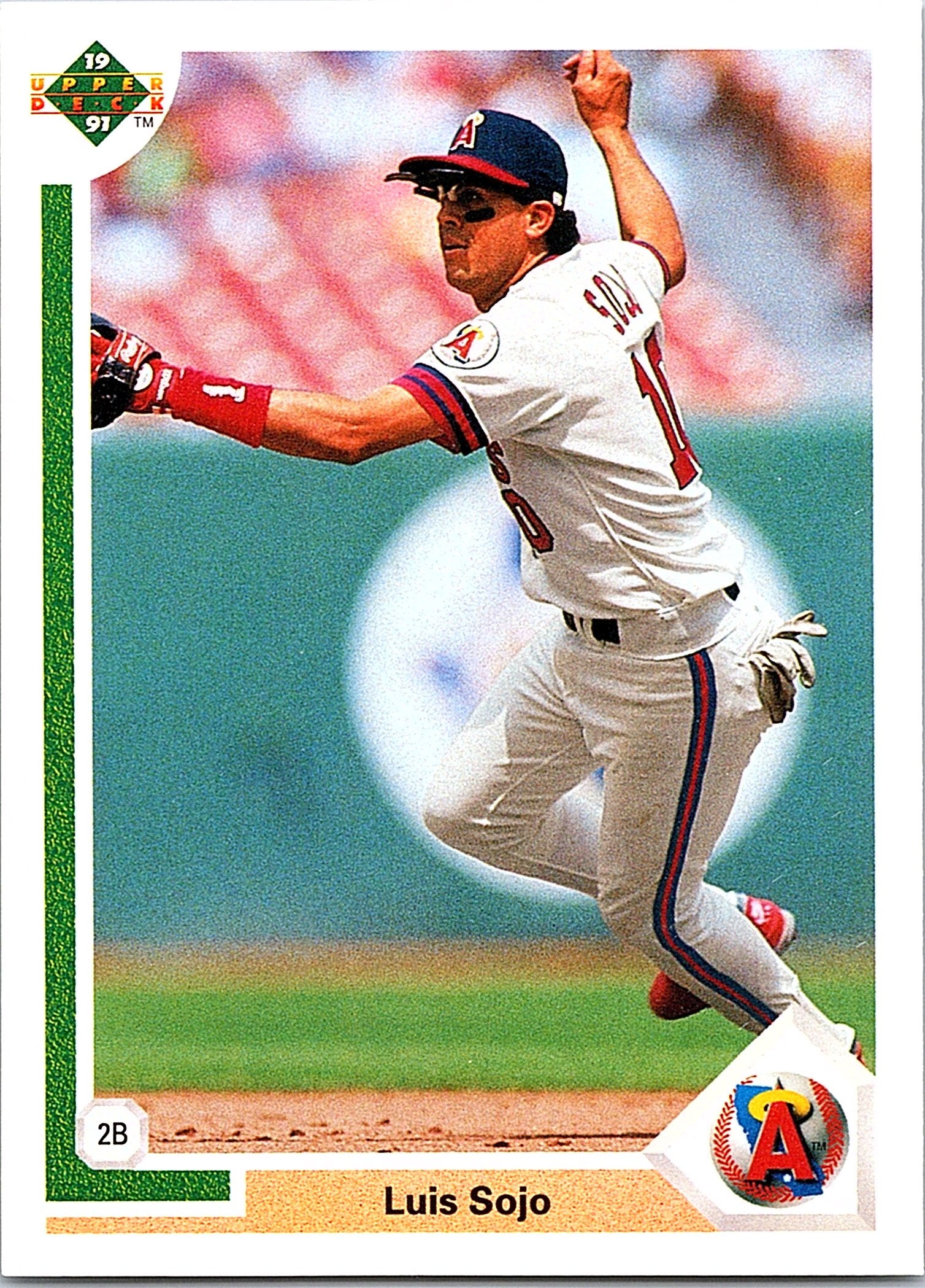 1991 Upper Deck #714b Luis Sojo